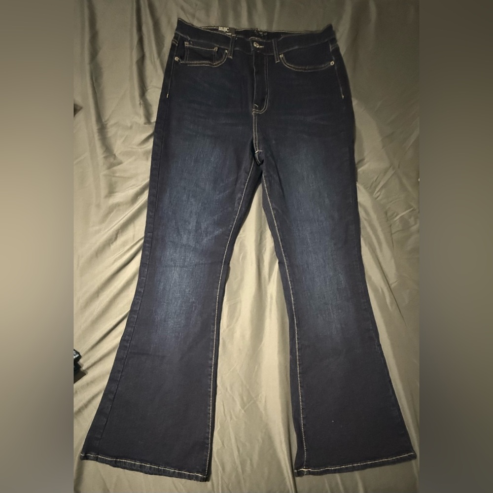 Lucky Brand Dark Indigo Flare Jeans